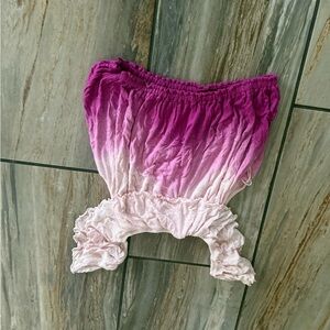 Free People Blush Smocked Top